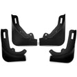 For Tesla Model Y Car Punch-Free Front And Rear Wheel Soft Rubber Mudguards, Style: Matte Black - Mudguards by PMC TechLife | Online Shopping South Africa | PMC TechLife | Buy Now Pay Later Mobicred