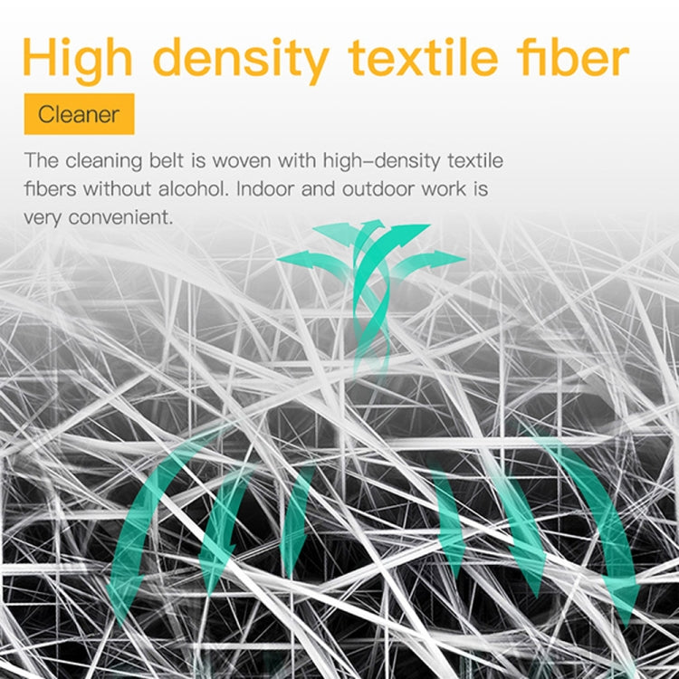 Komshine Handheld Cassette Optical Fiber Connector Cleaning Cartridge With Core(KCC-600)