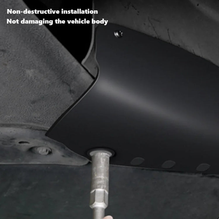 For Tesla  Model 3 Car Coolant Guard Board Chassis Pipe Protection Baffle Engine Battery Condenser Case