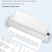 Small A4 Home Office Portable Inkless Printing Thermal Paper, Model: 200pcs Thermal Paper