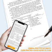 Small A4 Home Office Portable Inkless Printing Thermal Paper, Model: 200pcs Thermal Paper