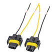 1pair For H11 / H8 / 881 Car Headlight Socket Light Holder Plug With Cable - Wires by PMC TechLife | Online Shopping South Africa | PMC TechLife | Buy Now Pay Later Mobicred