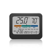 Indoor Temperature And Humidity Monitor Thermometer Hygrometer With Perpetual Calendar