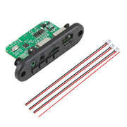 3.7V 3.5MM Microphone Bluetooth Audio Accessory With Recording Call(Black)