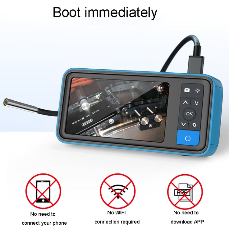 TESLONG MS450 5.5mm HD Pixel 4.5 Inch IPS LCD Screen Endoscope Auto Repair Tools, 5M