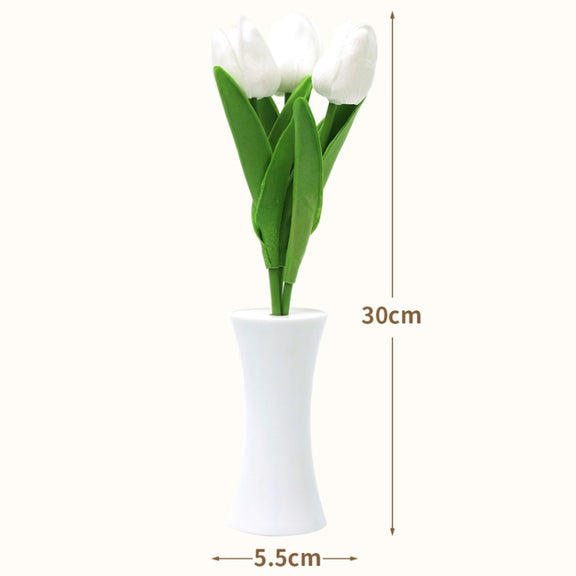 1.5V Tulip LED Night Light Indoor Decoration Sleeping Lamp Simulation Flower Ambient Light