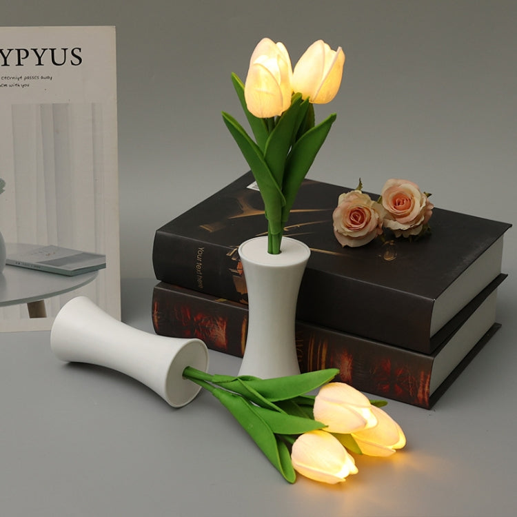 1.5V Tulip LED Night Light Indoor Decoration Sleeping Lamp Simulation Flower Ambient Light