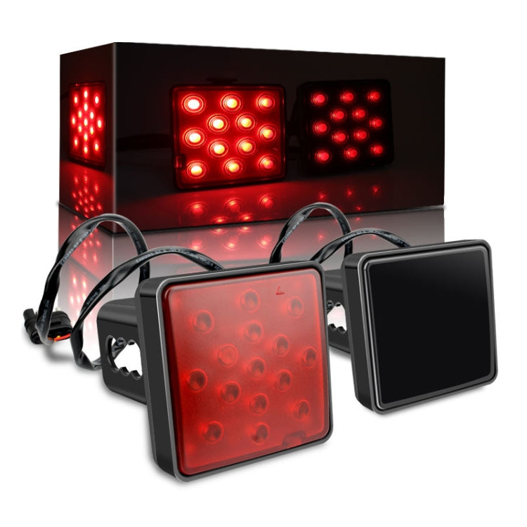 Automotive LED Trailer Lights Universal Rear Brake Lights, Color: Red Shell 15 Lights