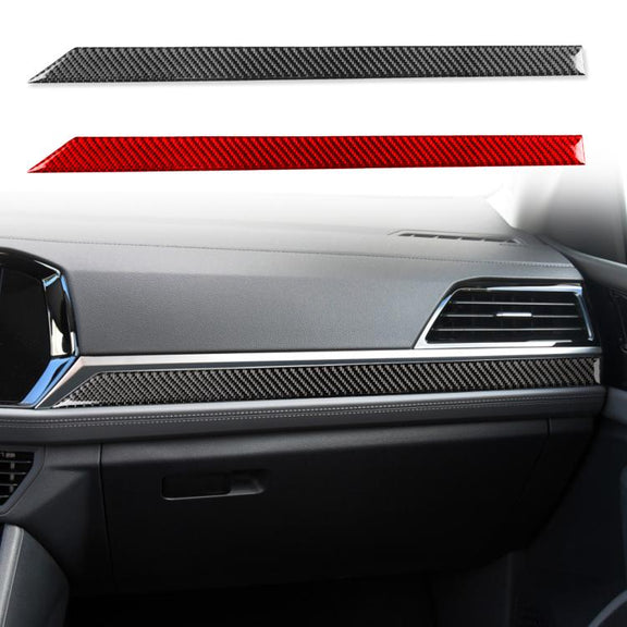 For Volkswagen Sagitar 2019-2023 Left-hand Drive Co-pilot Decorative Sticker(Black)