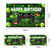 180x110cm Game Console Theme Birthday Background Birthday Party Decoration Banner(2023SRB51)