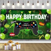 180x110cm Game Console Theme Birthday Background Birthday Party Decoration Banner(2023SRB51)