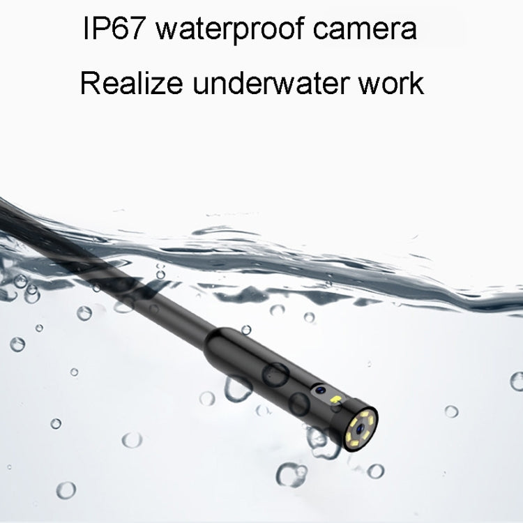 TESLONG MS450 8mm Dual Lens HD 4.5 Inch Large Screen Borescope Auto Repair Tool, 5M