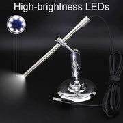 Teslong MS100 200X Magnification Adjustable Focus USB Microscope Phone And Computer HD Electronic Microscope
