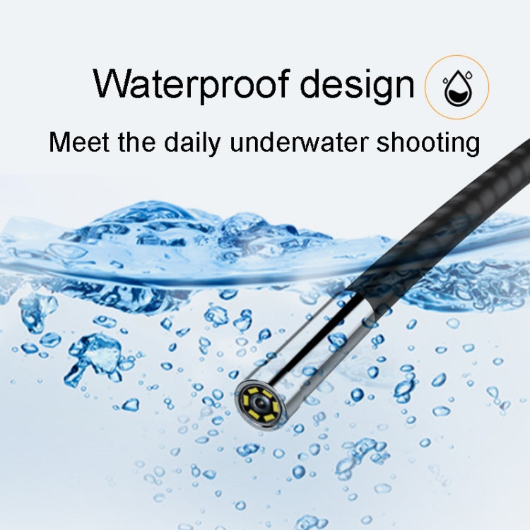Teslong NTS300 5 Inch HD Large Screen Industrial Inspection Borescope Auto Repair Tools, Specification: 7.6mm-1M