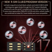 R-SIM CLUB 2 Unlock Card For IOS18 System iPhone Series