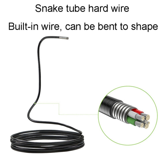 Teslong NTS500 5.5mm-3M Dual Lens 5 Inch Large Screen Industrial Pipe Borescope Industrial Inspection Tools