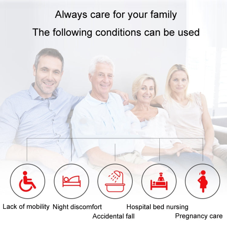 CACAZI C20 Two To Three Wireless Pager For The Elderly Home Care Water-resistant Emergency Pager, EU Plug(Gold)