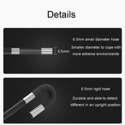 TESLONG TD500 8.5mm Lens HD 5 Inch Large Screen 360 Degree Dual Steering Borescope Industrial Components Overhaul