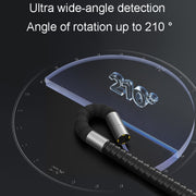 TESLONG TD500 8.5mm Lens HD 5 Inch Large Screen 360 Degree Dual Steering Borescope Industrial Components Overhaul
