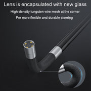 TESLONG TD500 8.5mm Lens HD 5 Inch Large Screen 360 Degree Dual Steering Borescope Industrial Components Overhaul