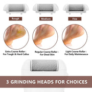 10pcs/set Household Electric Dead Skin Peeling Foot Grinder, Color: Black