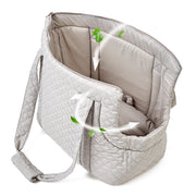 Pet Handbag Autumn And Winter Shoulder Cat Outing Bag, Color: Light Gray