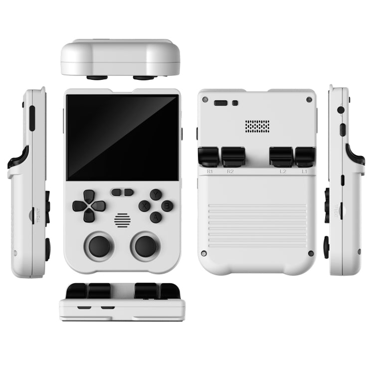 AMPOWN XU10 Handheld Game Console 3.5-Inch IPS Screen Linux System Portable Video Arcade 256G(Purple)