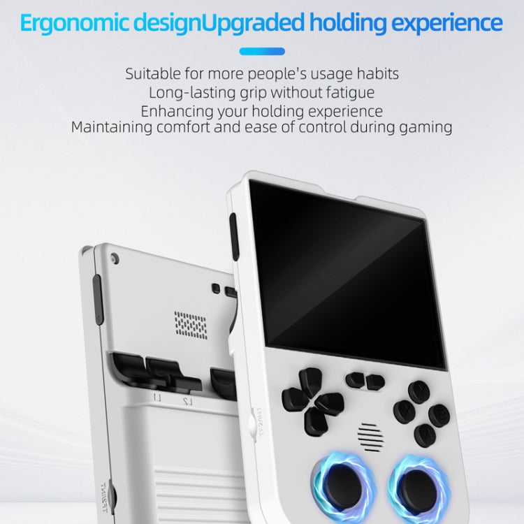 AMPOWN XU10 Handheld Game Console 3.5-Inch IPS Screen Linux System Portable Video Arcade 256G(Purple)