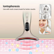 HY38 EMS Micro-Current Constant Temperature Neck Beauty Instrument Facial Introduction Device(Gradient)