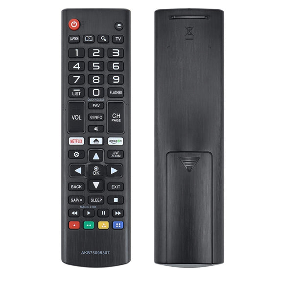 For LG LED LCD TV AKB75095307 433MHz Smart Remote Control(Black)