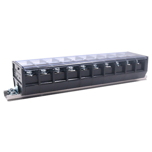 CHINT TD-100-10 Terminal Block Rail Type Wiring Block Paralleling Wires Wire Connector