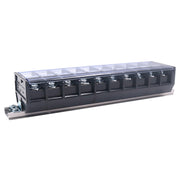 CHINT TD-100-10 Terminal Block Rail Type Wiring Block Paralleling Wires Wire Connector