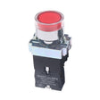 CHINT NP2-BW3462/220V 1 NC Pushbutton Switches With LED Light Silver Alloy Contact Push Button (Red) - Car Switches by PMC TechLife | Online Shopping South Africa | PMC TechLife | Buy Now Pay Later Mobicred