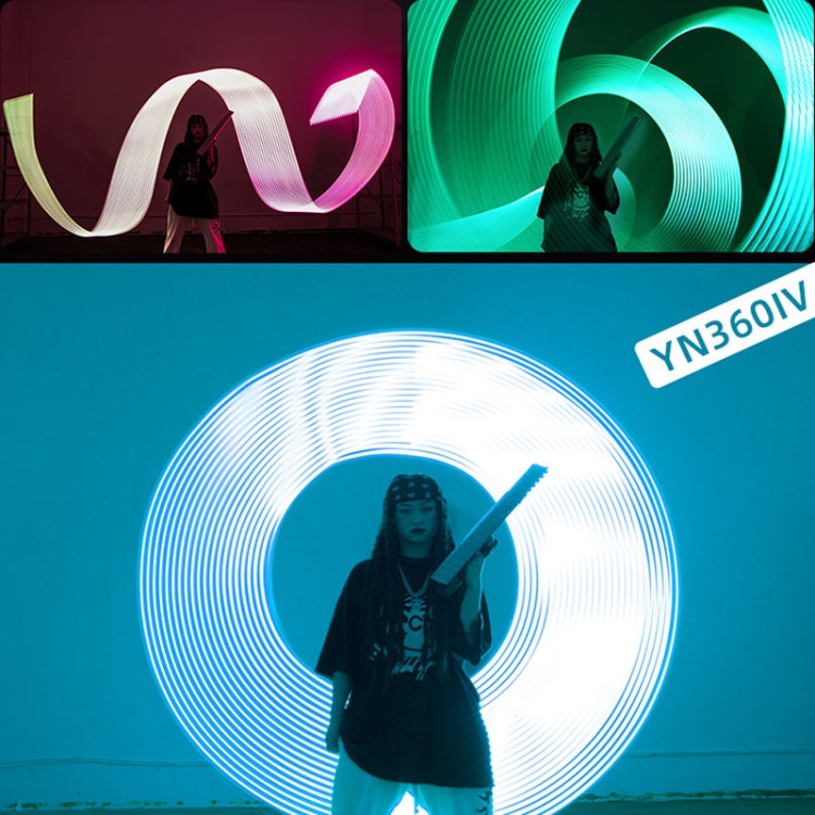 YONGNUO YN360IV 480 LEDs RGB APP Controlled Photography Fill Light, Spec: Standard