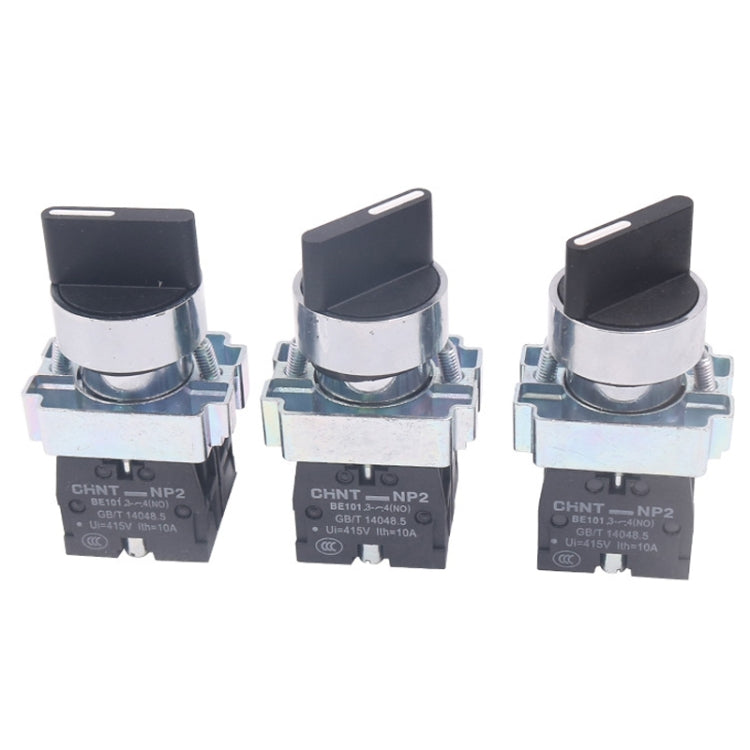 CHINT NP2-BD23 2 Gear Self-locking 2NO Power Transfer Switch Short Handle Master Knob 22mm