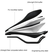 ENLEE E-ZD312 Bicycle MTB Saddle Cushion Super Soft Road Bike Saddle Pads, Model: H Model
