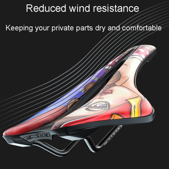 ENLEE E-ZD312 Bicycle MTB Saddle Cushion Super Soft Road Bike Saddle Pads, Model: A Model
