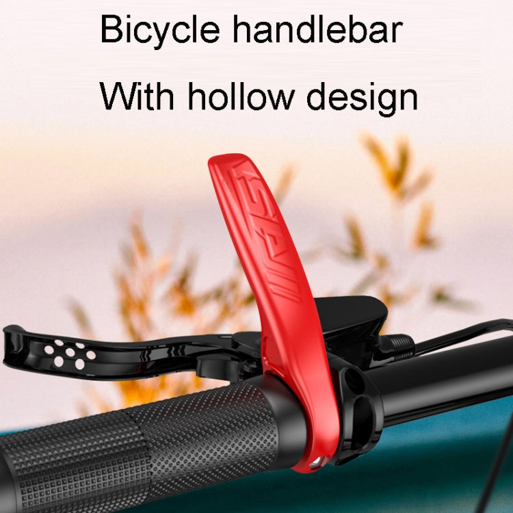 ENLEE E-45616 1pair Bicycle Handlebar Covers Cow Sheeps Horn Grips Joystick Sleeve Accessories(Black)