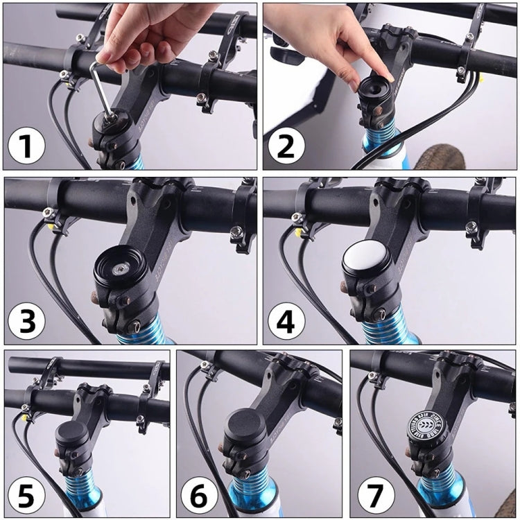 For AirTag Tracker Case Bicycle Hidden Headset Mount Anti-Theft Bike Locator Bracket Holder, Style: Beer Cover