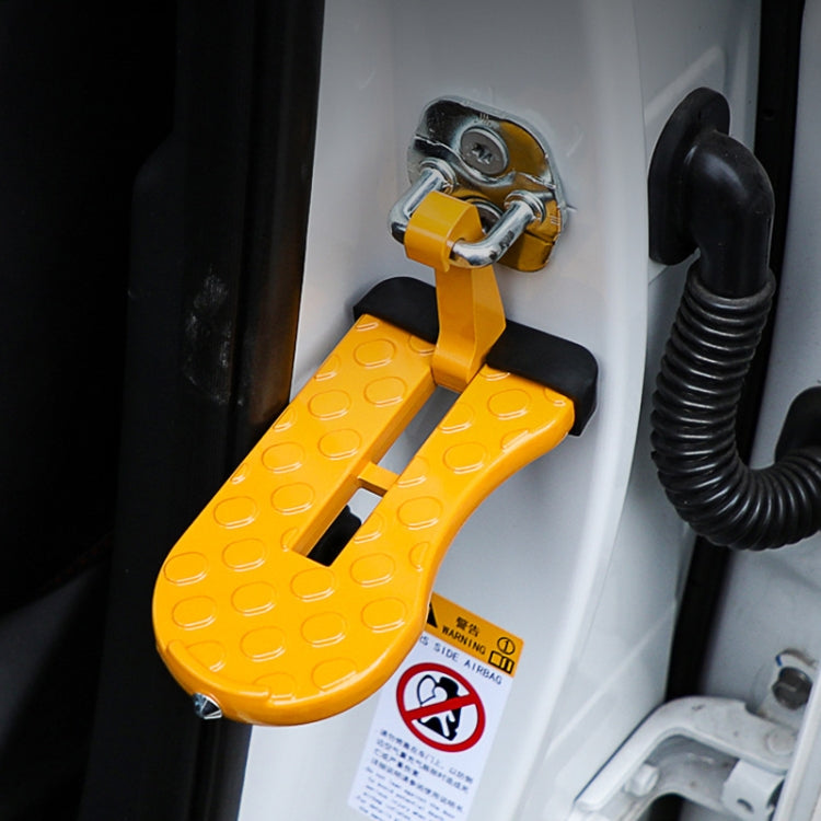 For SUV Car Assistance Getting In The Car Hook Pedal, Color: Silver