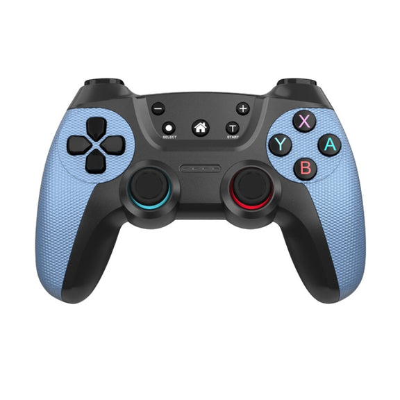 For Switch Pro / PC / Android Wireless Bluetooth Game Controller With Wake-Up Vibration(Blue)