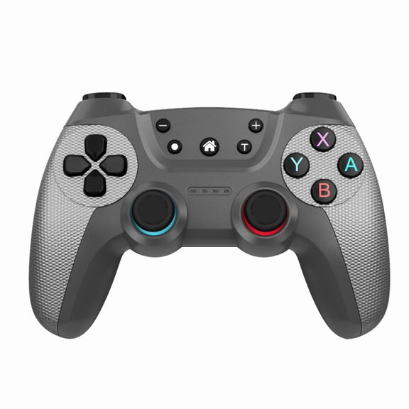For Switch Pro / PC / Android Wireless Bluetooth Game Controller With Wake-Up Vibration(Elegant Silver)