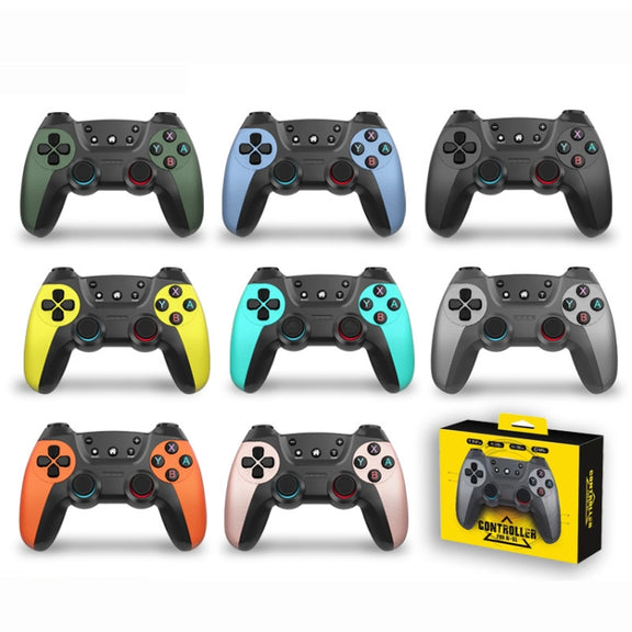 For Switch Pro / PC / Android Wireless Bluetooth Game Controller With Wake-Up Vibration(Elegant White)