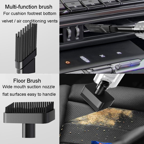 Automotive Household Small Vacuum Cleaner Car Charging Powerful Cleaning Tool(Black)