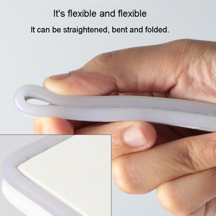 2m LED Body Sensor Flexible Light Strip Smart Sensor USB Light Strip(Warm White)