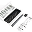 BAKU Worktop 280rpm/Min 0.35N.M Electric Screwdriver Set With 20 Bits - Screwdriver Set by BAKU | Online Shopping South Africa | PMC TechLife | Buy Now Pay Later Mobicred