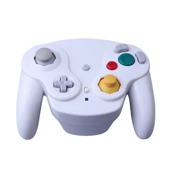 For NGC Gamepad 2.4G Wireless Gamepad Compatible With Wii(White)