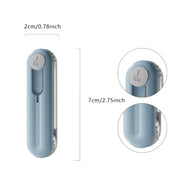 Bluetooth Earphone Cleaning Artifact Phone Dust Removal Tool Multi-Function Cleaning Brush(Sky Blue)