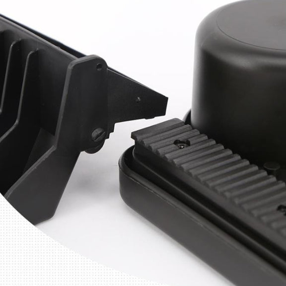Automotive Water Cup Holder Drink Holder Car Rear Chair Seat Holder Tray(Black)