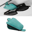 Automotive Shade Eyewear Holder Car Visor Sunglasses And Ticket Organizer(Blue) - Sunglasses & Glasses Clips by PMC TechLife | Online Shopping South Africa | PMC TechLife | Buy Now Pay Later Mobicred